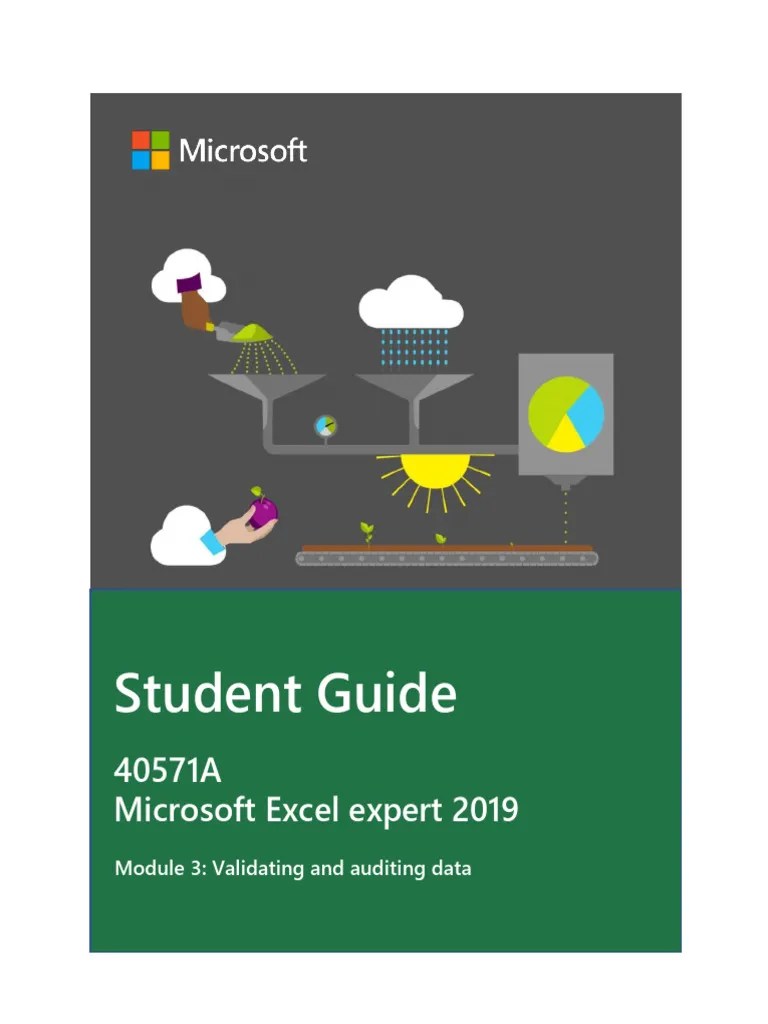 Module 3 | PDF | Microsoft Excel | Worksheet