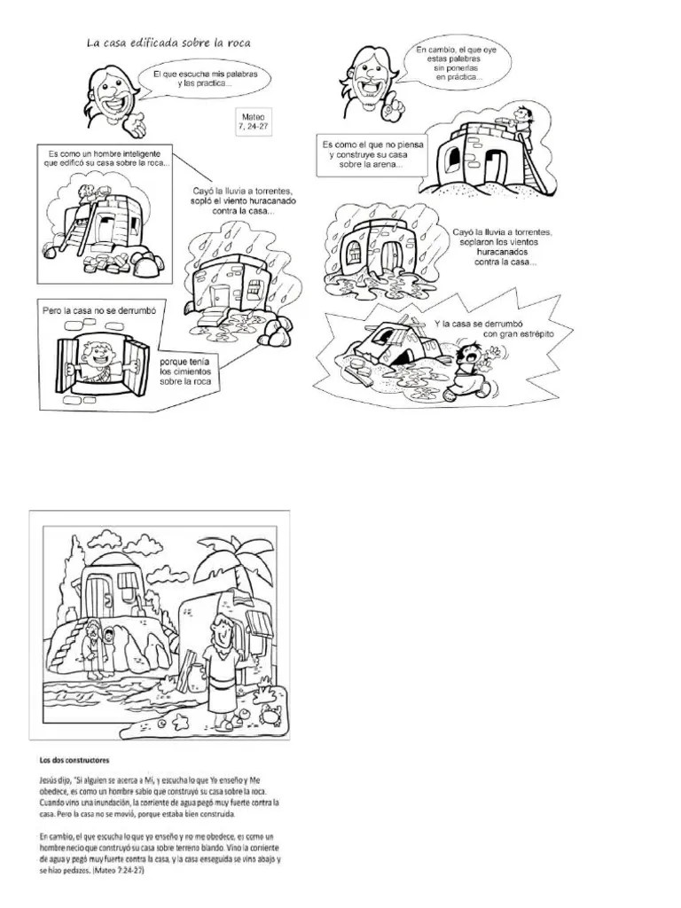 Parabola Del Sabio Y El Necio | PDF