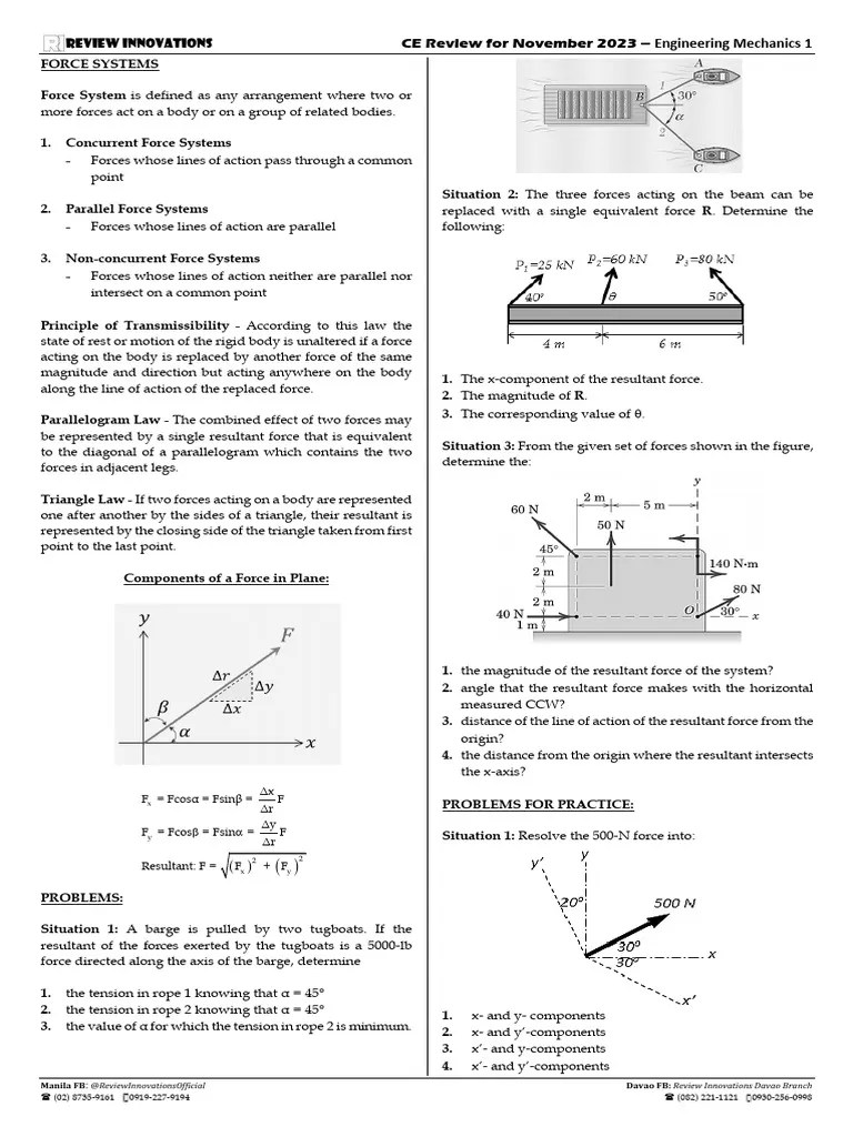 Mechanics 1 | PDF | Force | Norm (Mathematics)