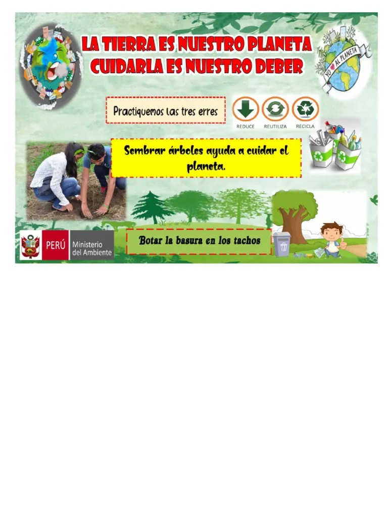 Afiche 27-09-23 Leemos Afiche Medio Ambiente | PDF