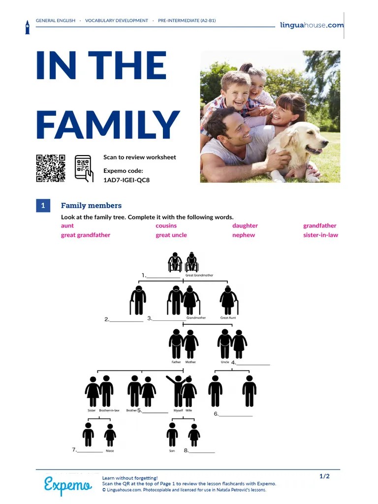 In The Family British English Student | PDF