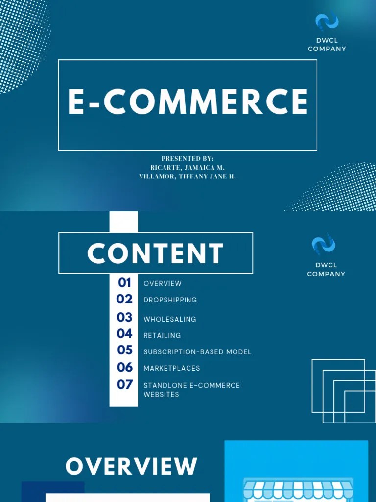 Group 1 ECOMMERCE | PDF