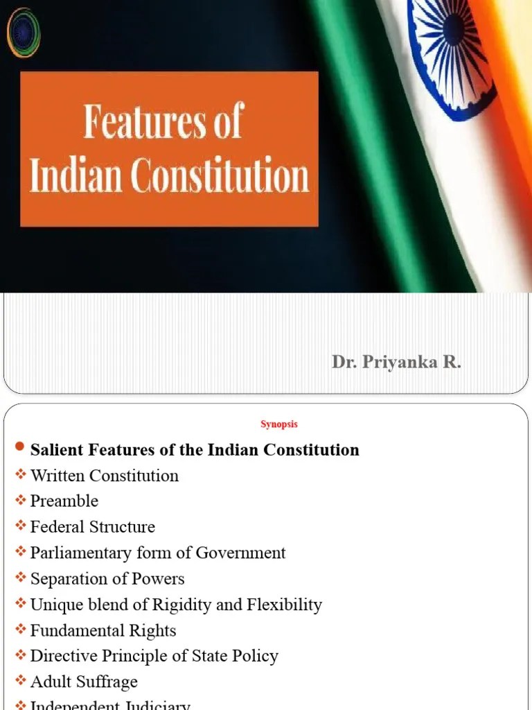 Salient Features Of Constitution Of India Pptx - Nature Picture Collection - High Resolution Quality