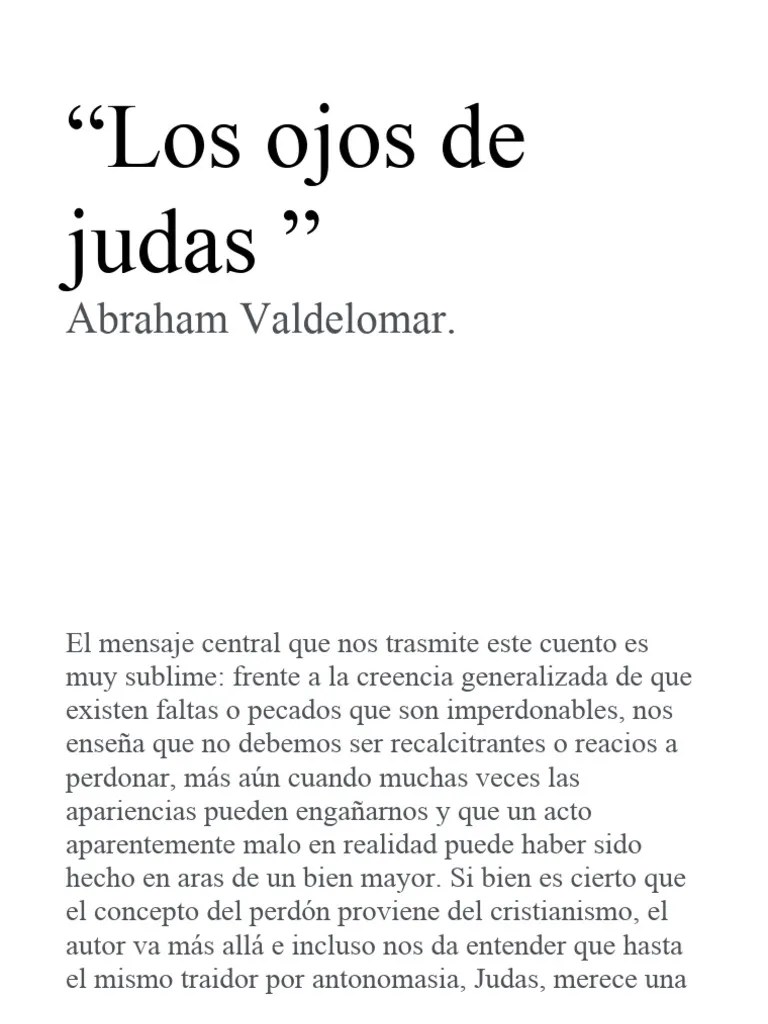 Los Ojos De Judas | PDF