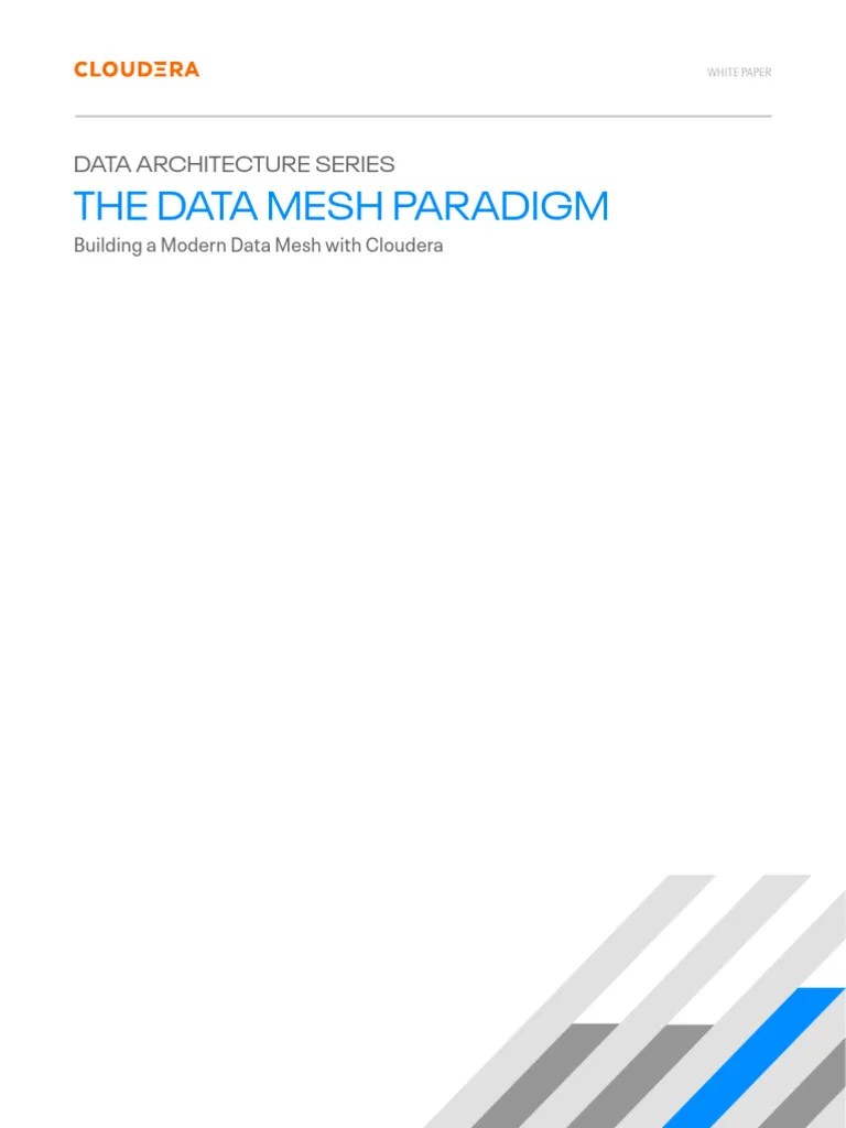 The Data Mesh Paradigm | PDF