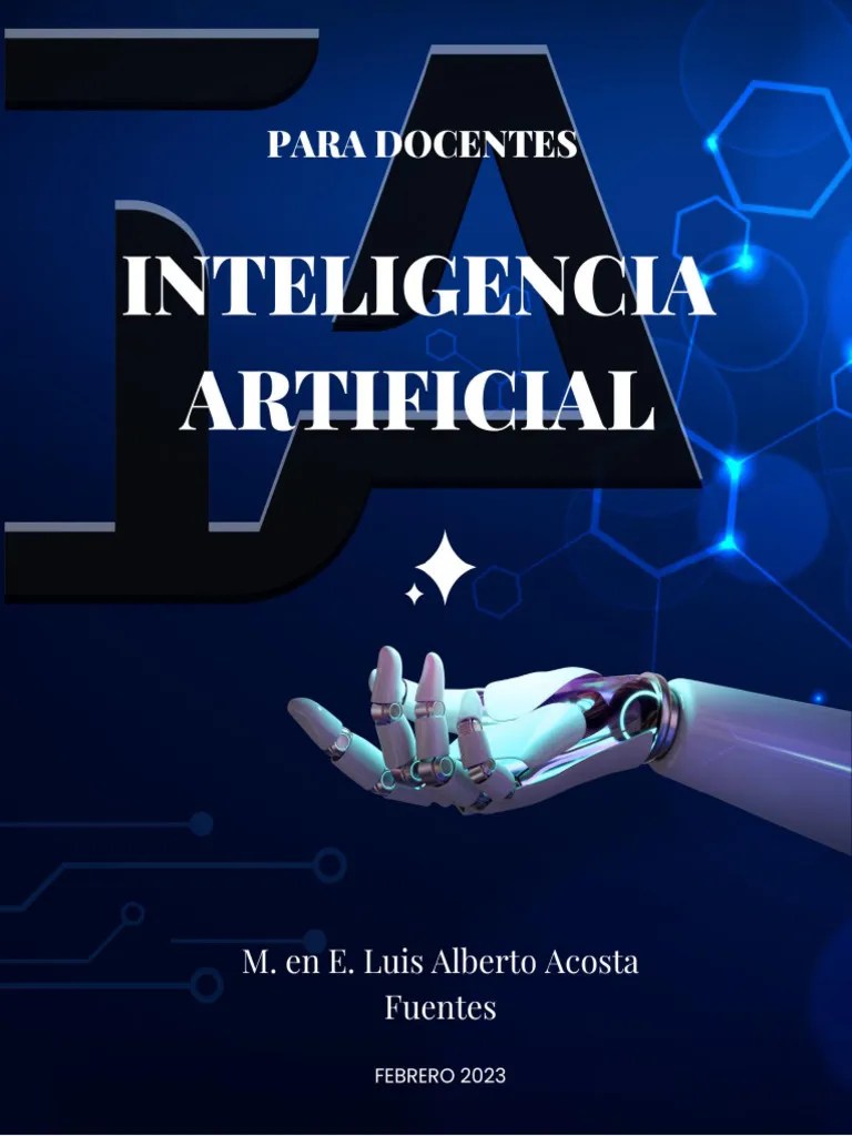 Inteligencia Artificial Para Docentes | PDF