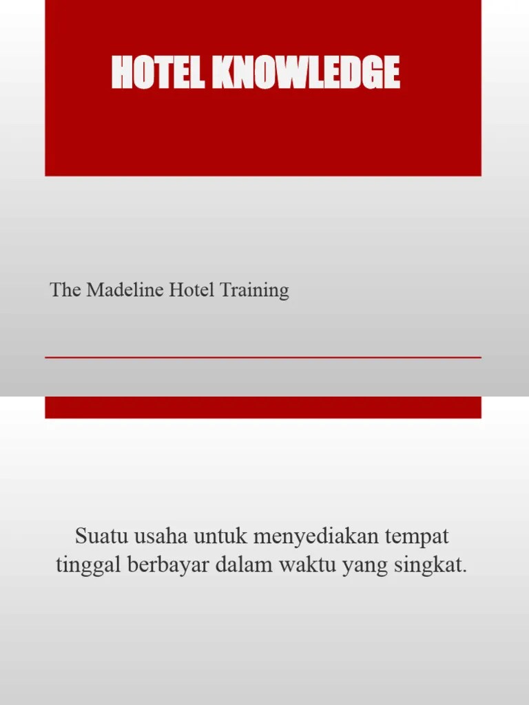 Hotel Knowledge | PDF | Hotel | Cuisine