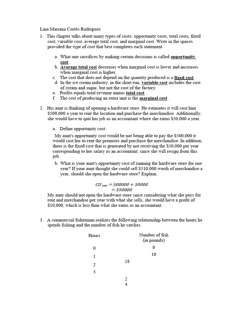 Solution Book Chapter 13 Principles Of Economics Mankiw | PDF