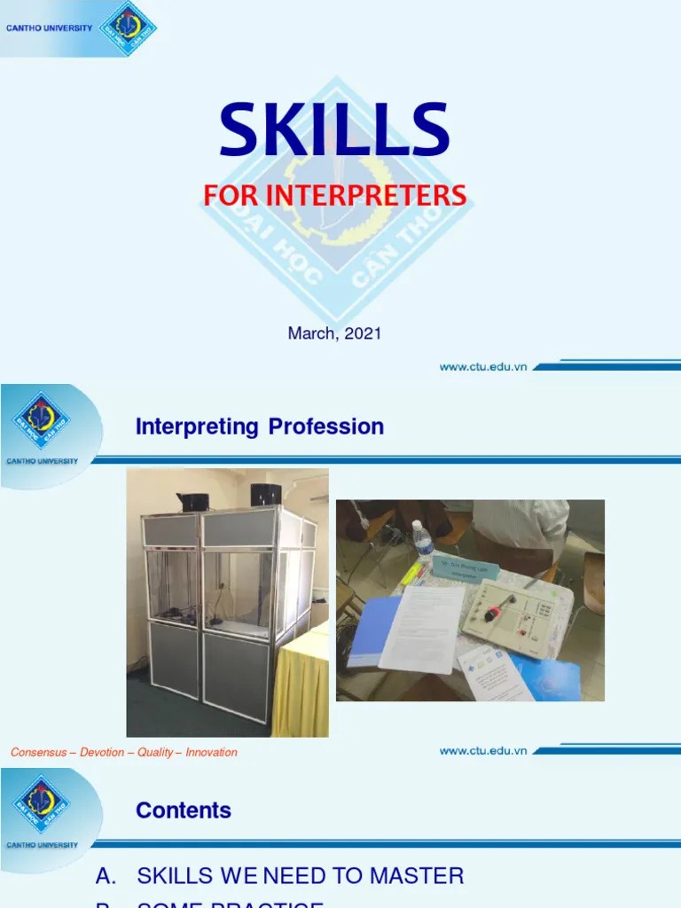 Interpreting Skills - 29-3-2021 | PDF