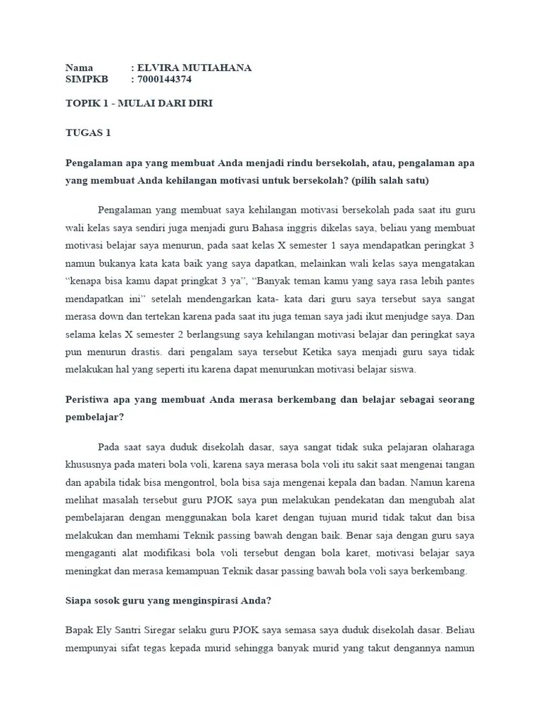 Mulai Dari Diri Sendiri Filosofi | PDF