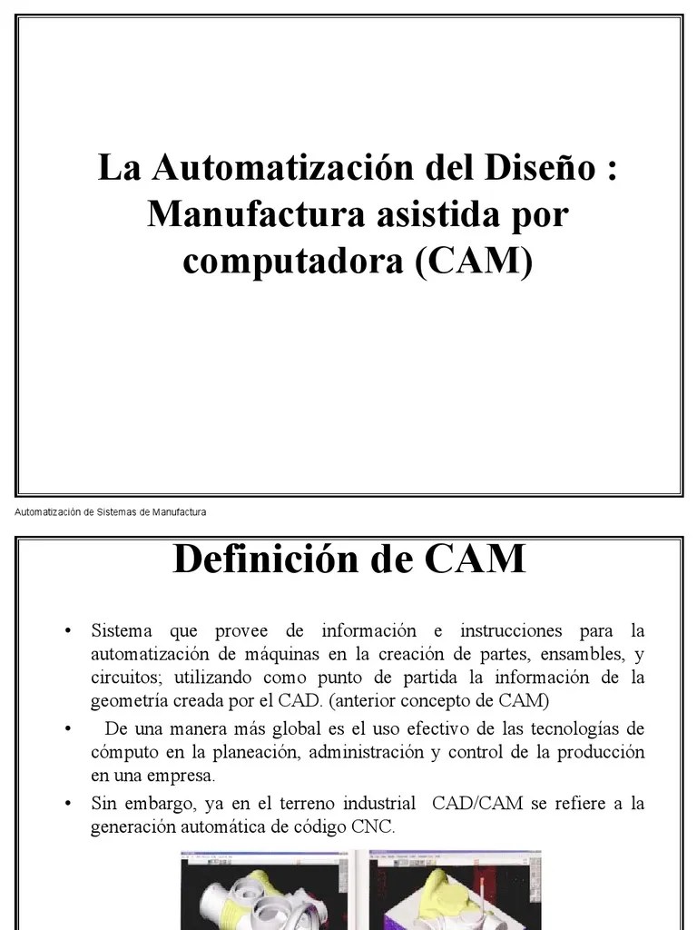 Cad Cam PDF | PDF | Control Numerico | Programación De Computadoras