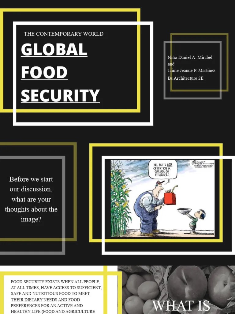 Global Food Security | PDF