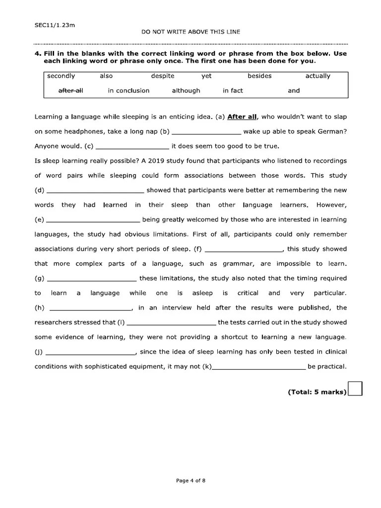 O Level English Grammar | PDF