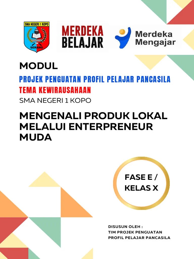 Modul P5 Kewirausahaan Sman 1 Kopo | PDF