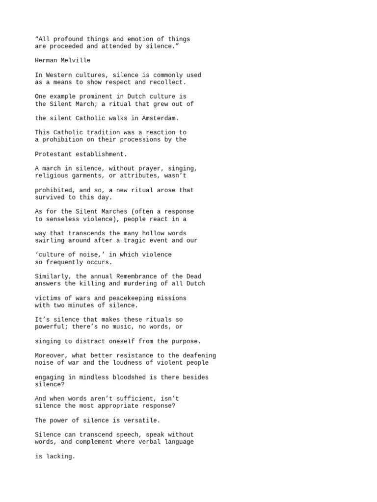 (English) Why Silence Is Power - Priceless Benefits Of Being Silent (DownSub - Com) | PDF | Mind ...