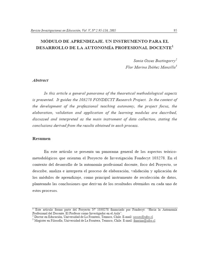 Sesión De Aprendizaje | PDF