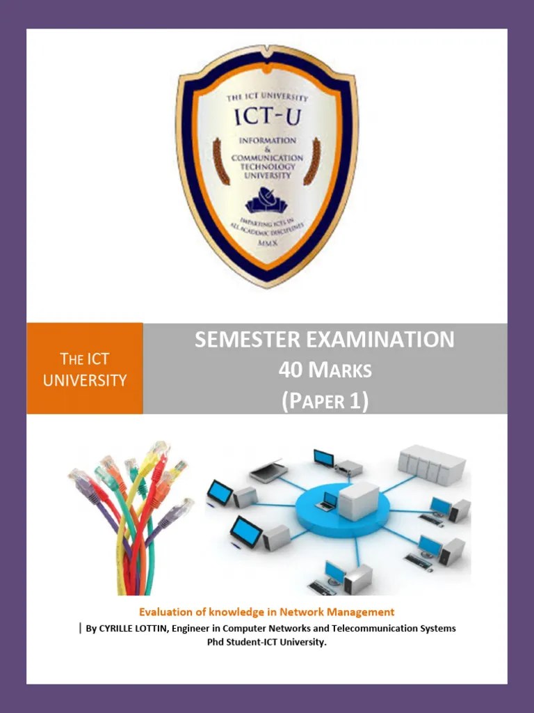 2021 Network Management Exam A Moderated | PDF