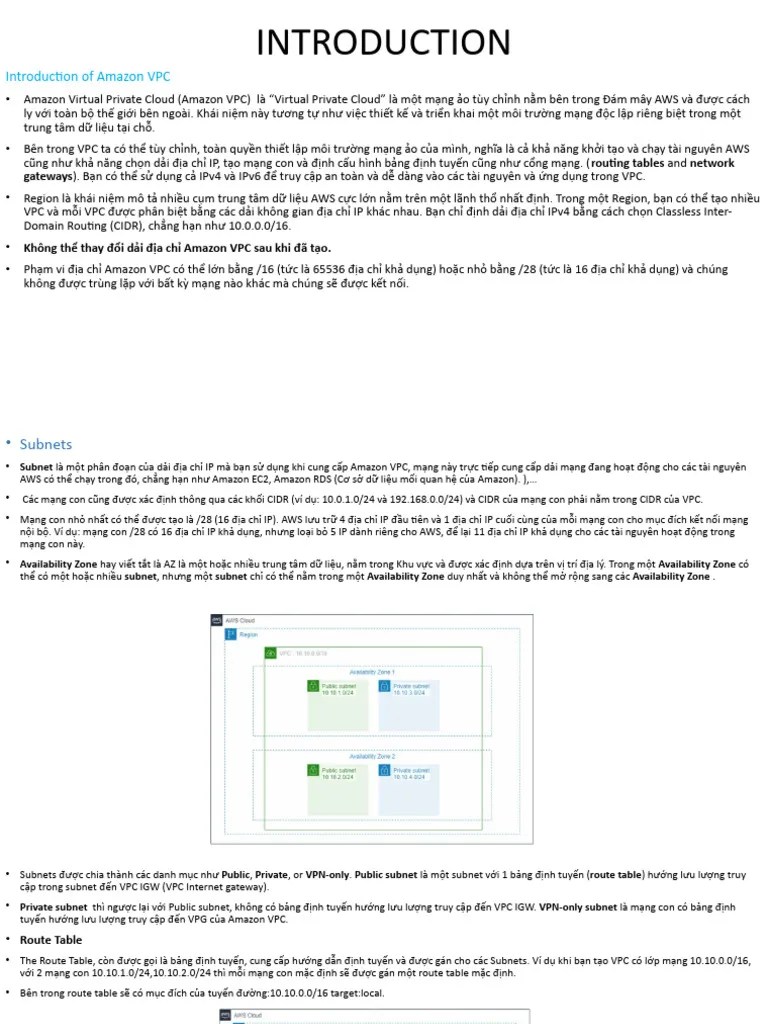 Introduction Network Aws-1 | PDF