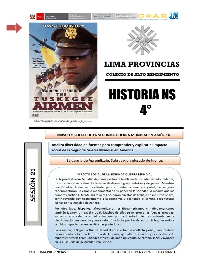 Historia Segunda Guerra Mundial | PDF