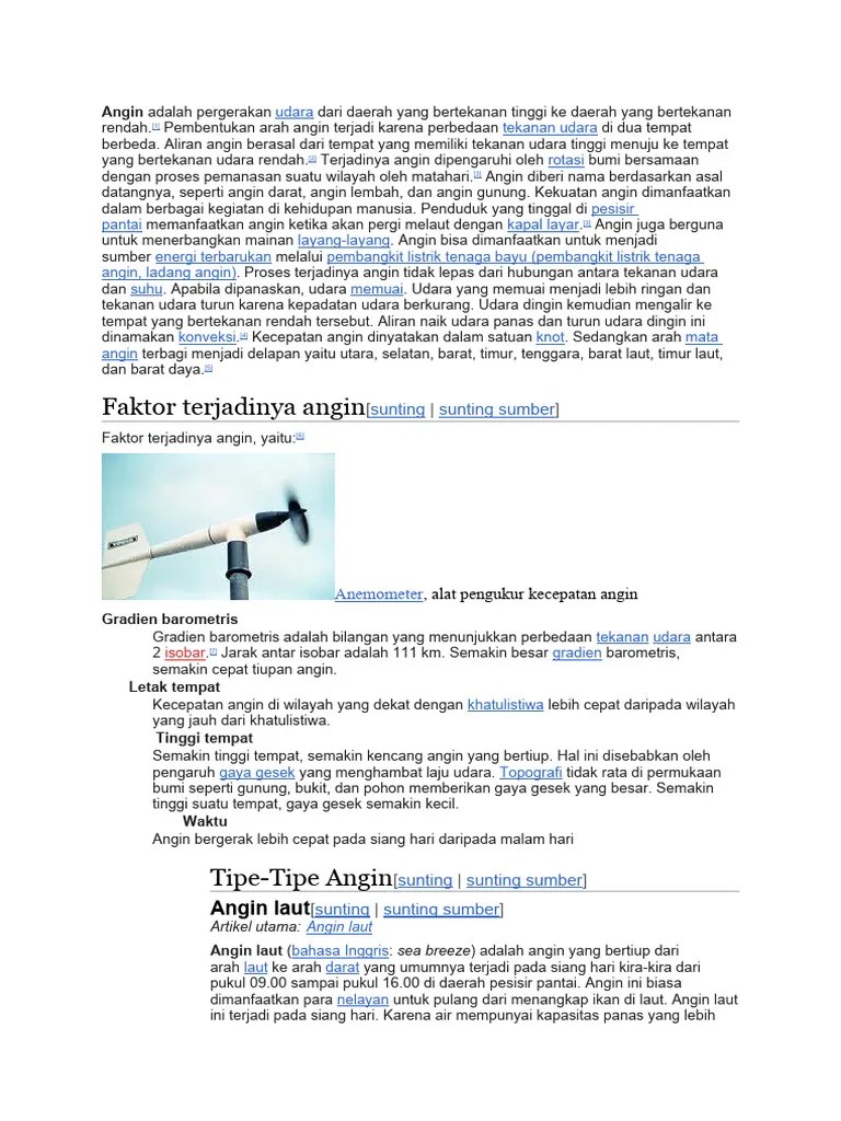 Angin | PDF