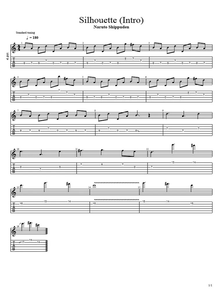 Silhouette (Intro) | PDF