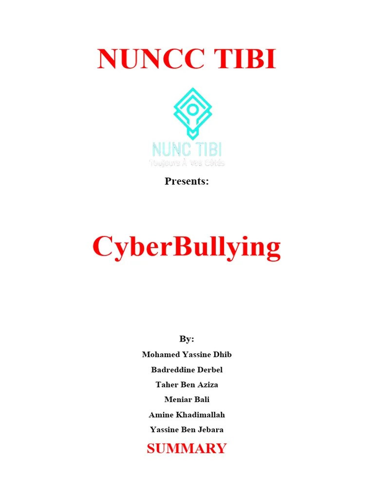 Cyberbullying | PDF | Cyberbullying | Bullying