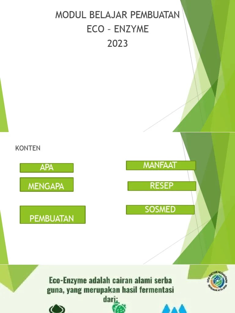 Eco-Enzym Ppt. (1) Baru | PDF