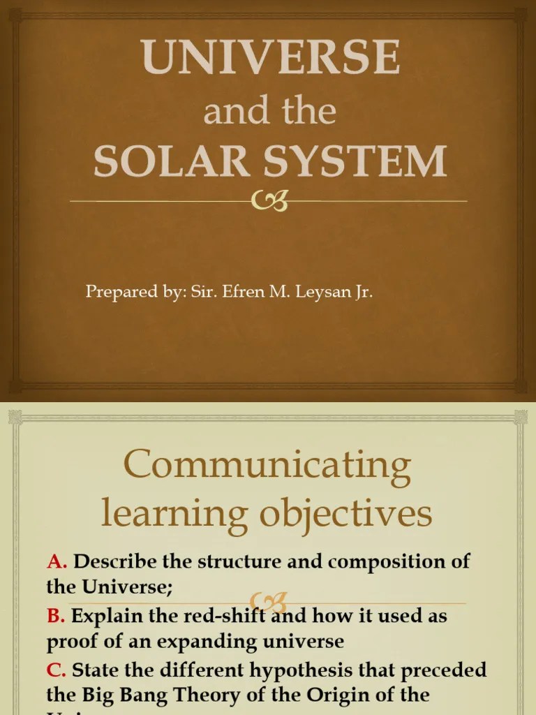 Origin Of The Universe | PDF | Chronology Of The Universe | Universe