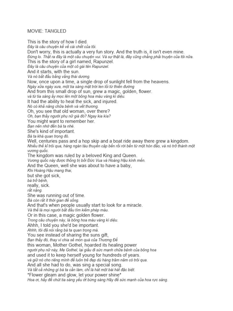 TANGLED | PDF