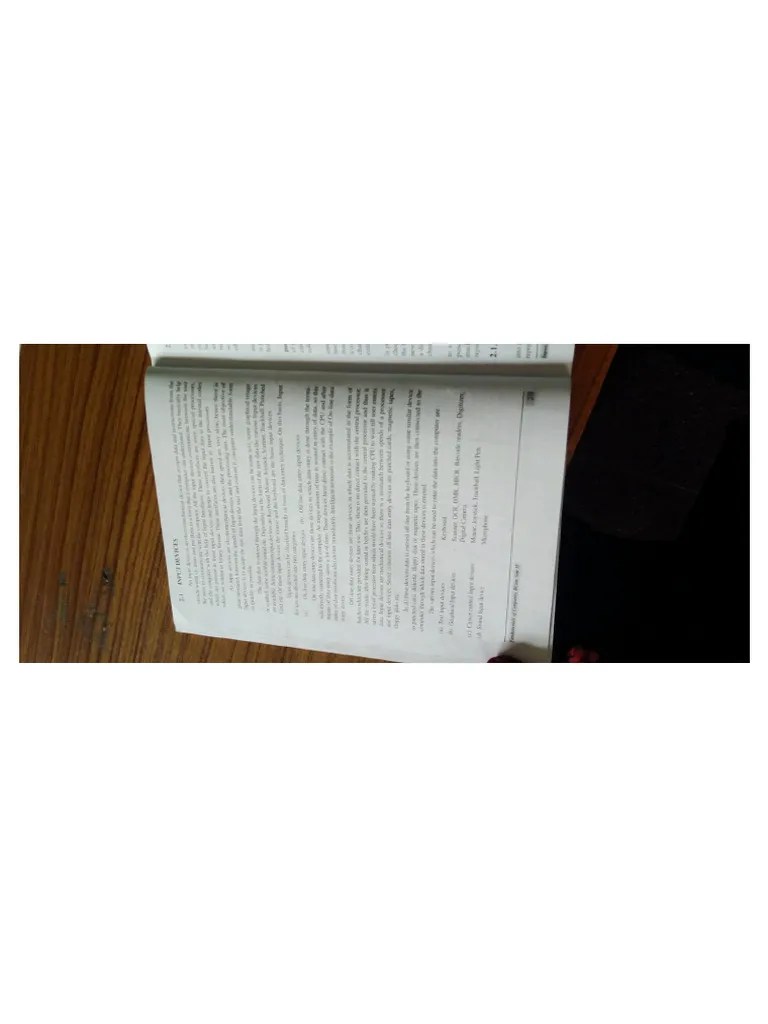 Input And Output Devices | PDF