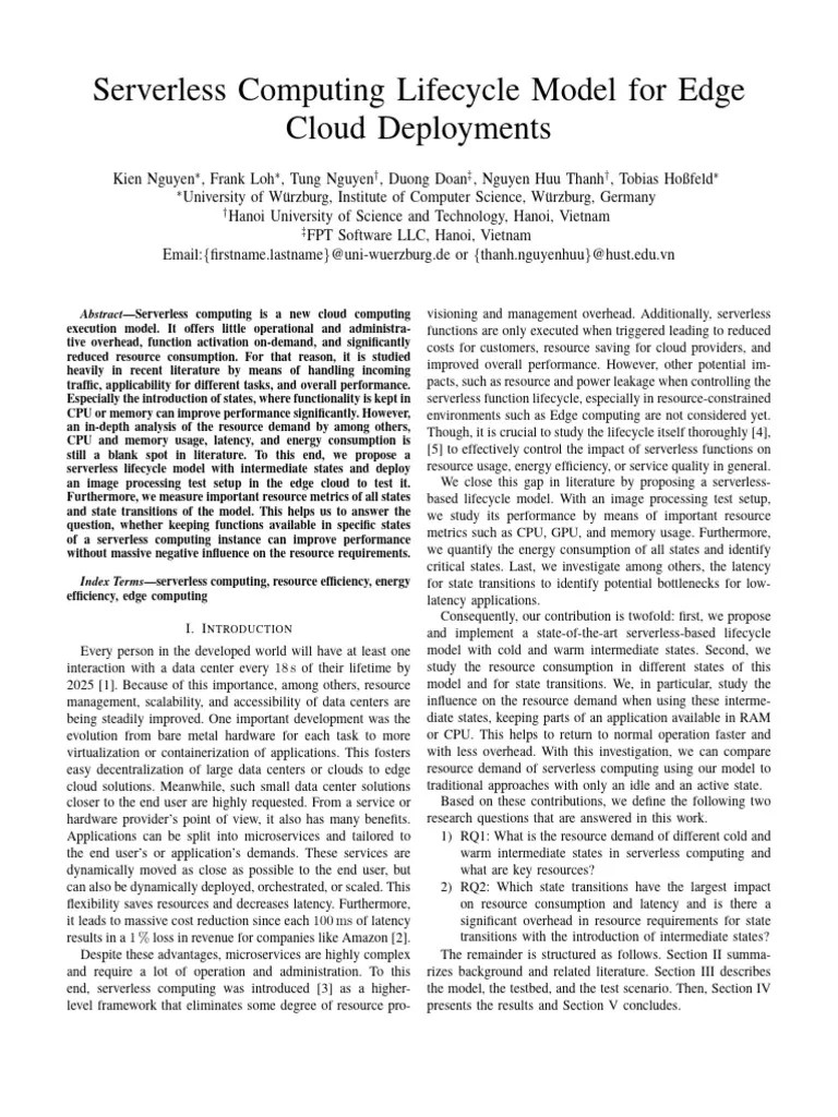 Serverless Life Cycle | PDF