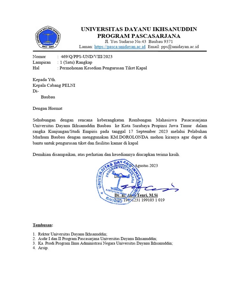 Permohonan Kapal | PDF