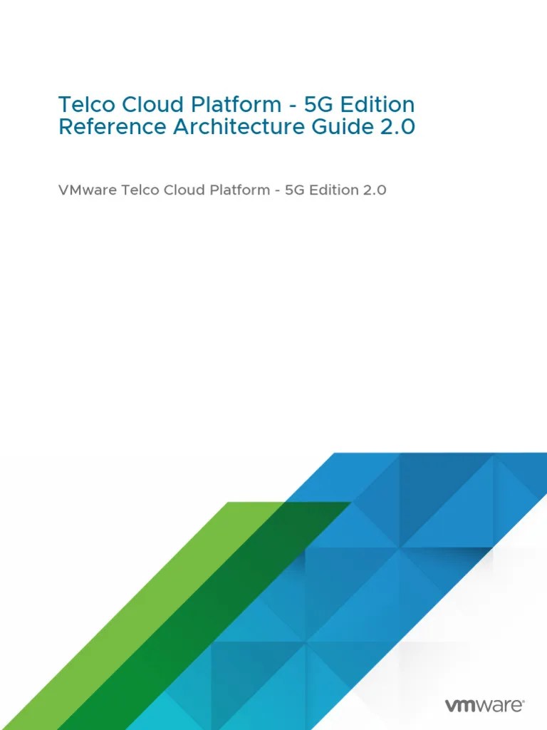Telco Cloud Platform 5G Edition Reference Architecture Guide 20 | PDF | Cloud Computing ...
