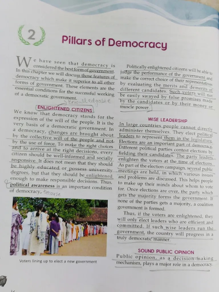 Civics Chapter 2 | PDF | Democracy | Political Ideologies