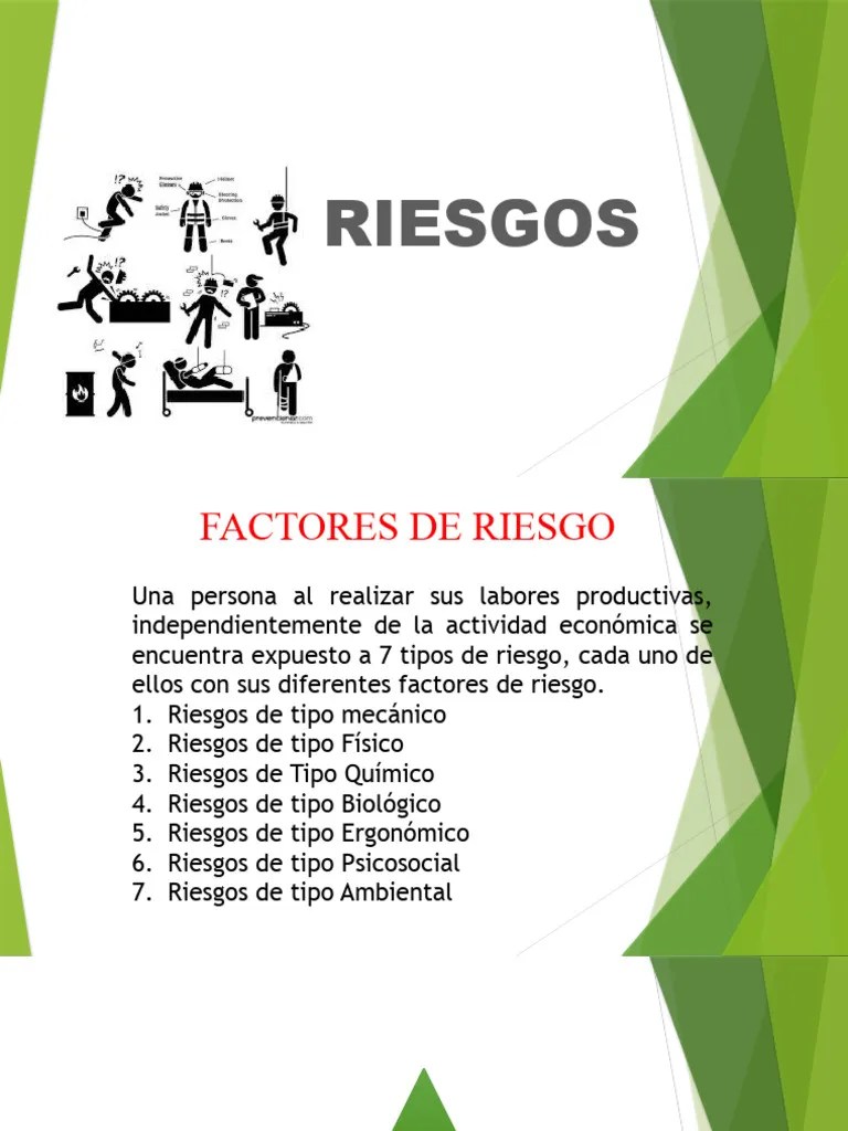 Riesgos Laborales | Descargar Gratis PDF | Factores Humanos Y Ergonomía