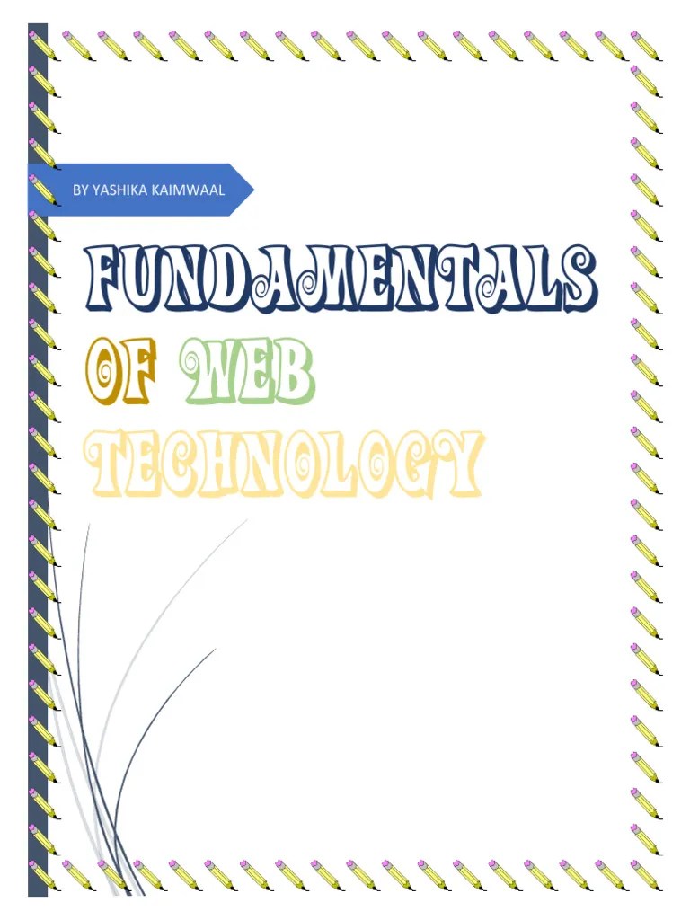 Fundamentals Of Web Technology | PDF | World Wide Web | Internet & Web