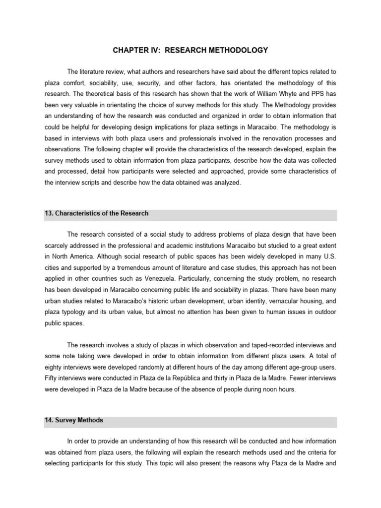 Research Methods | PDF | Methodology | Interview