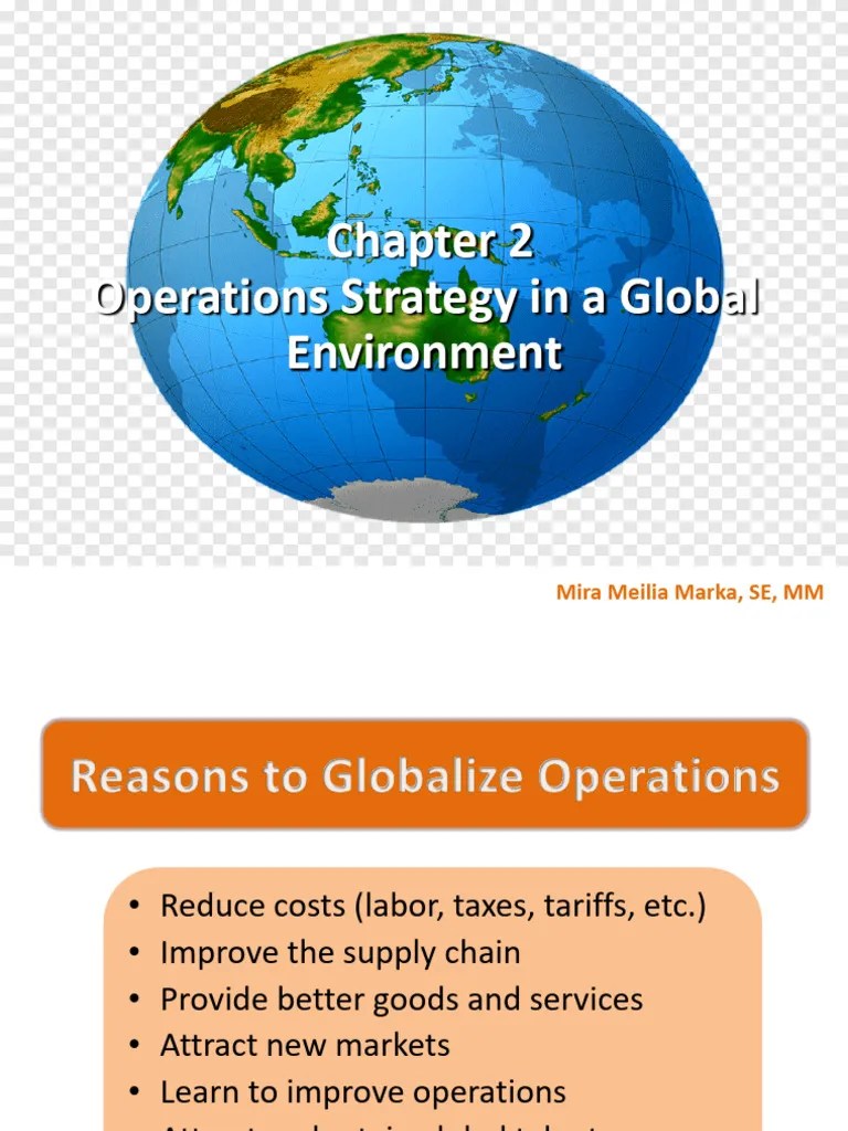 2 - Strategi Lingkungan Global | PDF | Supply Chain | Strategic Management