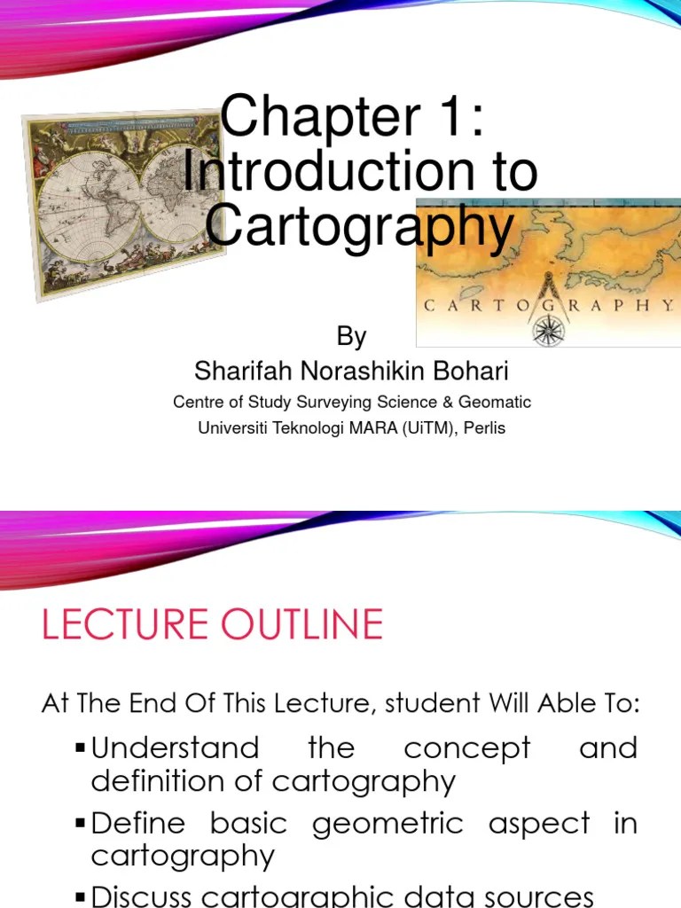 LEC 1a - Introduction To Cartography - V1 | PDF | Cartography | Map