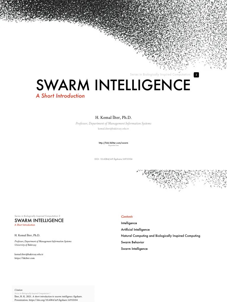 Swarm Intelligence | PDF | Artificial Intelligence | Intelligence (AI ...
