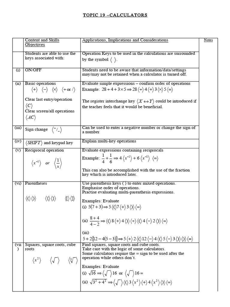 Calculators | PDF | Numbers | Calculator