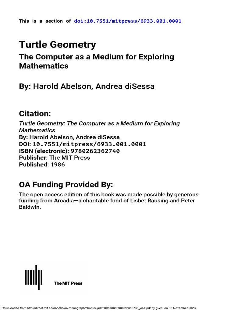 Turtle Geometry | PDF