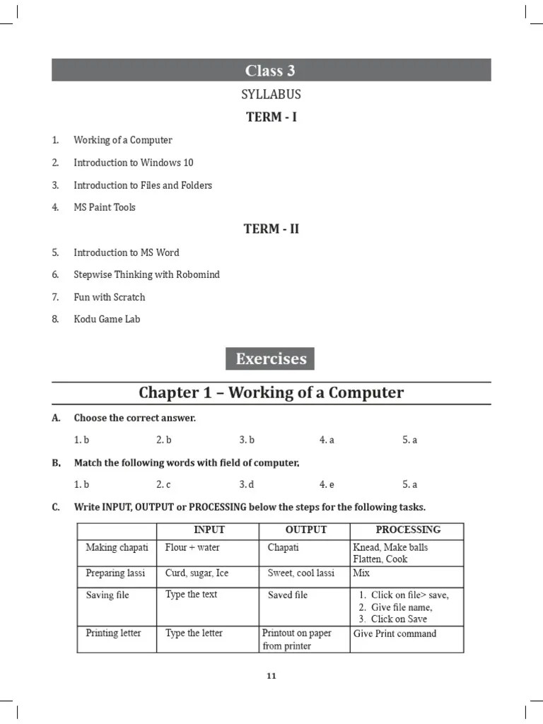 Class 3 4 Key | PDF | Icon (Computing) | Computer File
