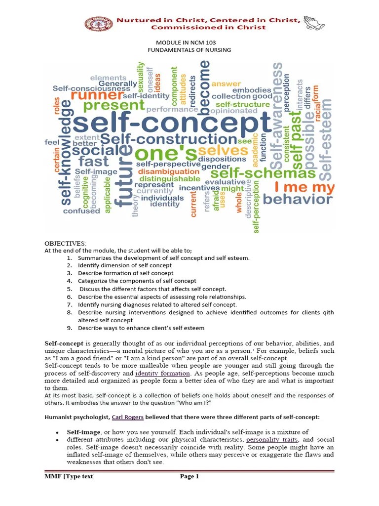 Week 1 Self Concept And Its Dynamics Pdf Self Concept Social - Best Landscape Wallpapers in Retina