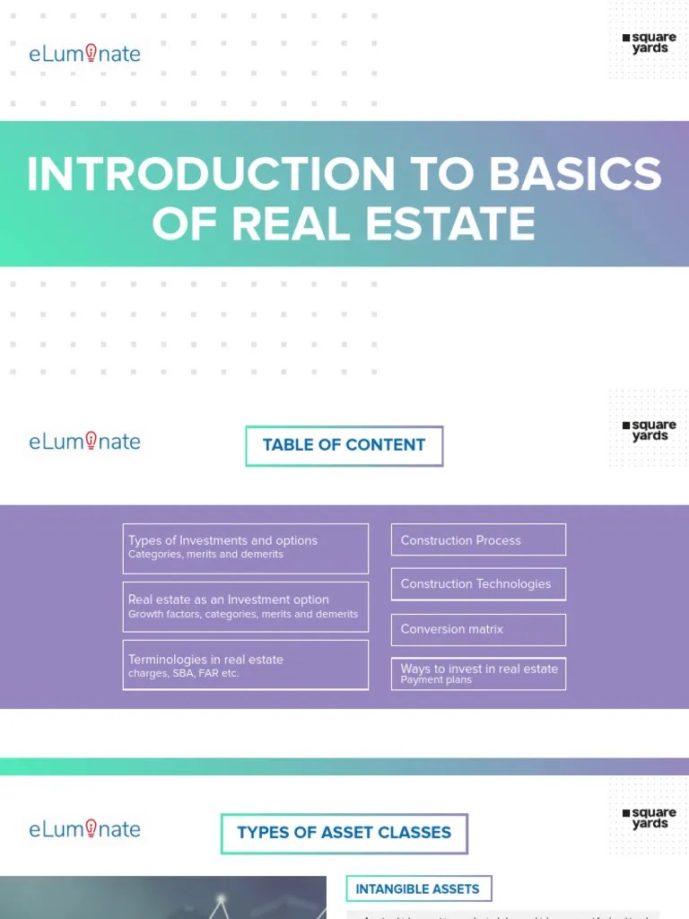 Basics - Real Estate Beginner Course | PDF | Investing | Stocks