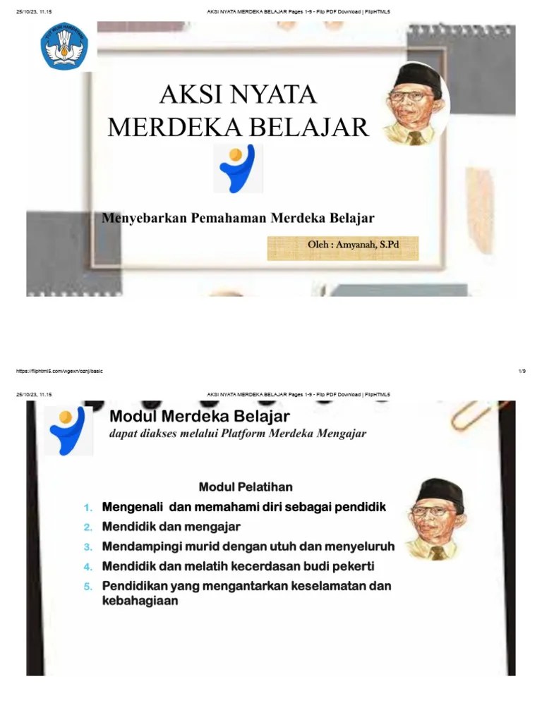 AKSI NYATA MERDEKA BELAJAR Pages 1-9 - Flip PDF Download - FlipHTML5 | PDF