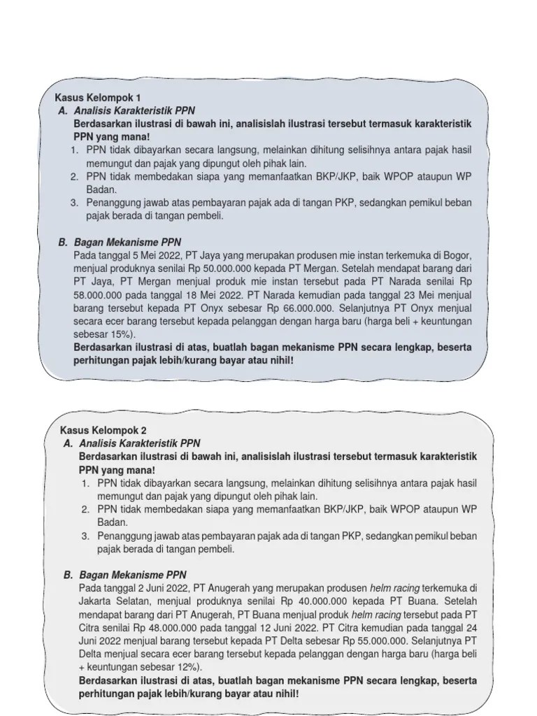 Soal PPN | PDF