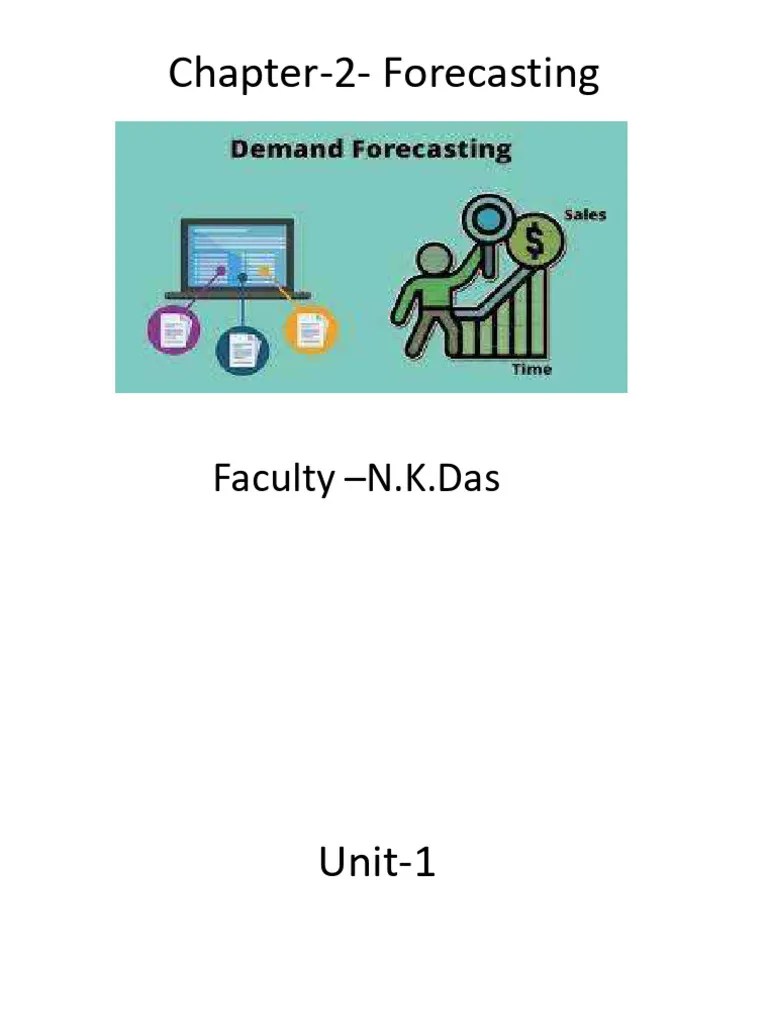 Final - Forecasting - PowerPoint Presentation | PDF | Forecasting | Moving Average