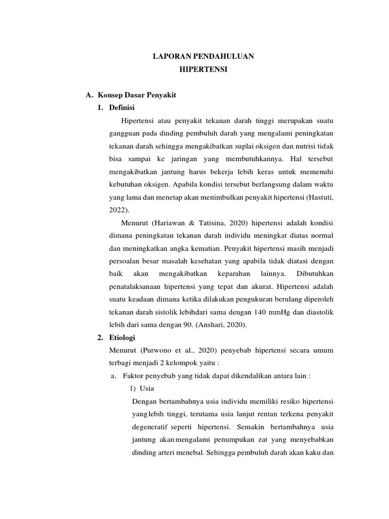 LP Hipertensi | PDF
