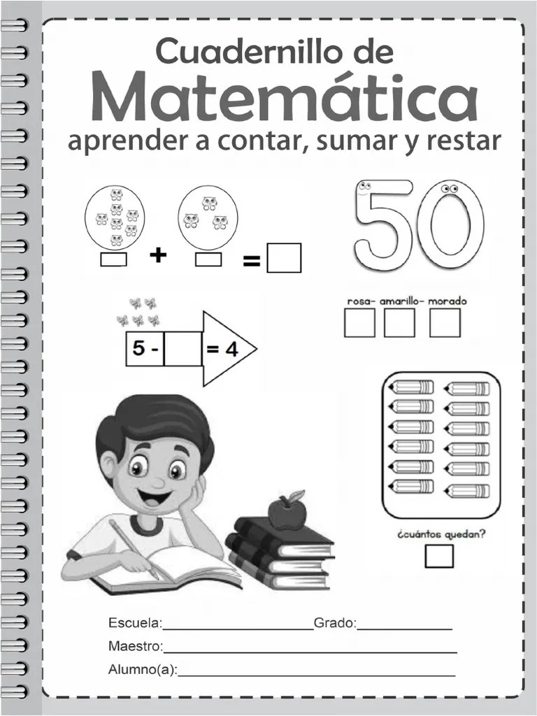 Cuadernillo Para Aprender A Contar | PDF
